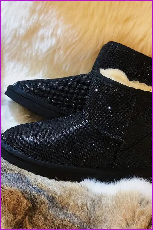 3 Colors Glitter Boots F300