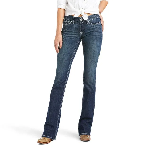Ariat Jeans Womens Perfect Rise Boot Cut Cristina Pacific