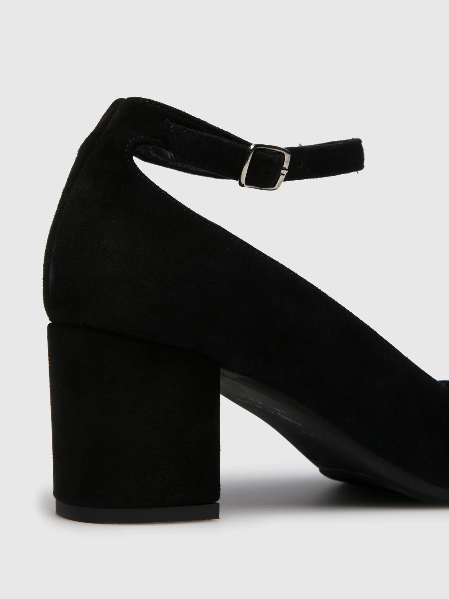 Black Ankle Strap Shoes