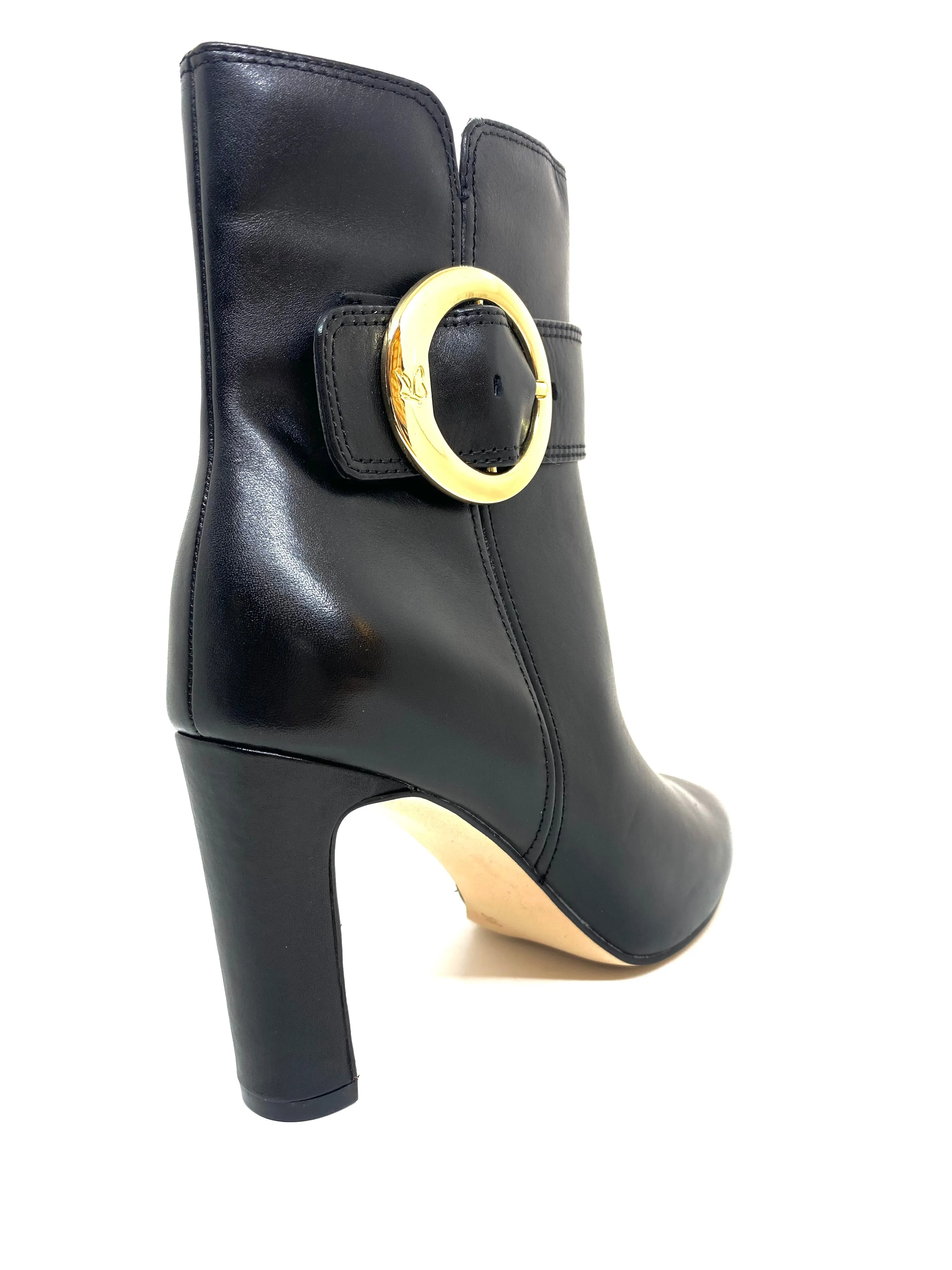 Caprice Ladies Chisel Toe Heeled Ankle Boot
