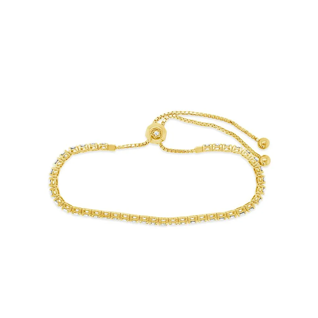 Clara by Martin Binder Diamond Tennis Bolo Bracelet (3.65 ct. tw.)