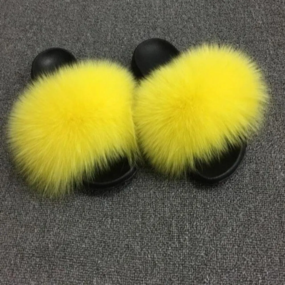 Fur Furry Slippers Hand Made. Choose your color