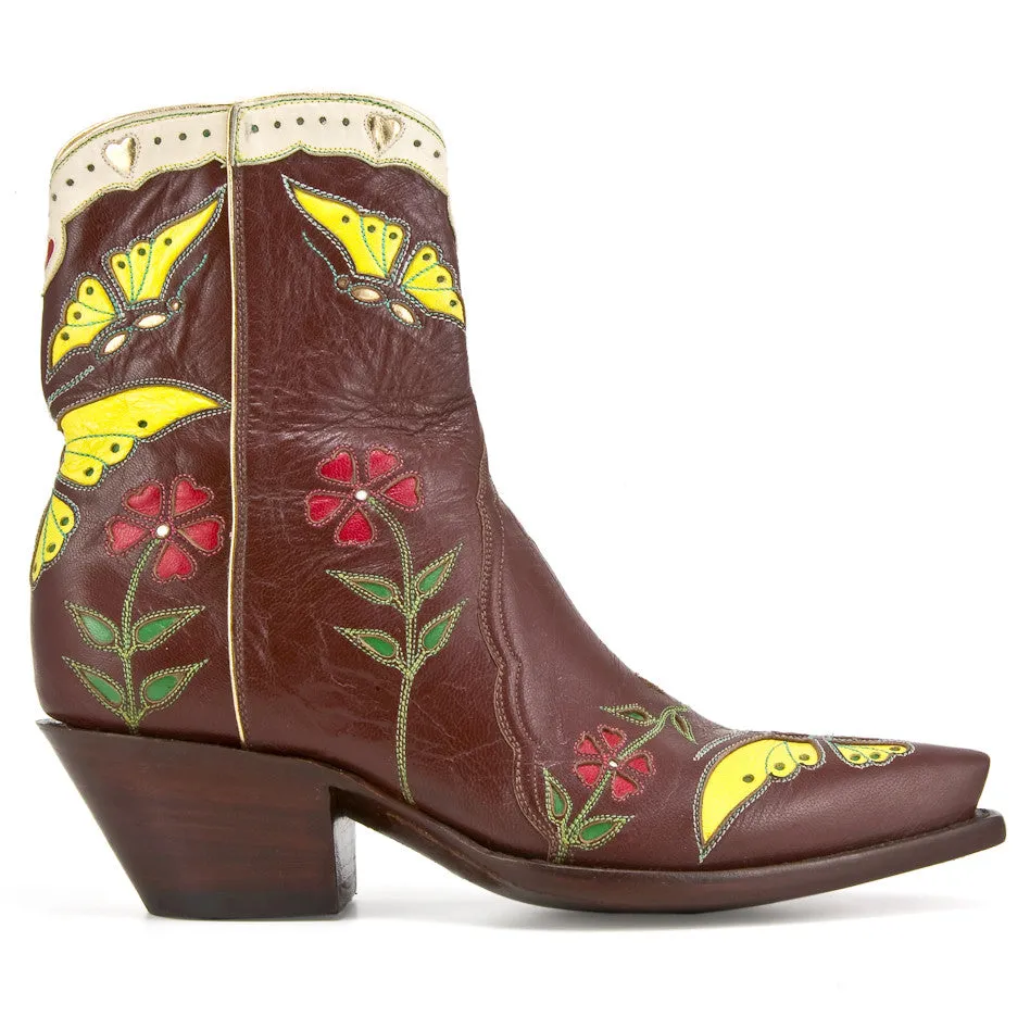 Madam Butterfly Ankle Zipper