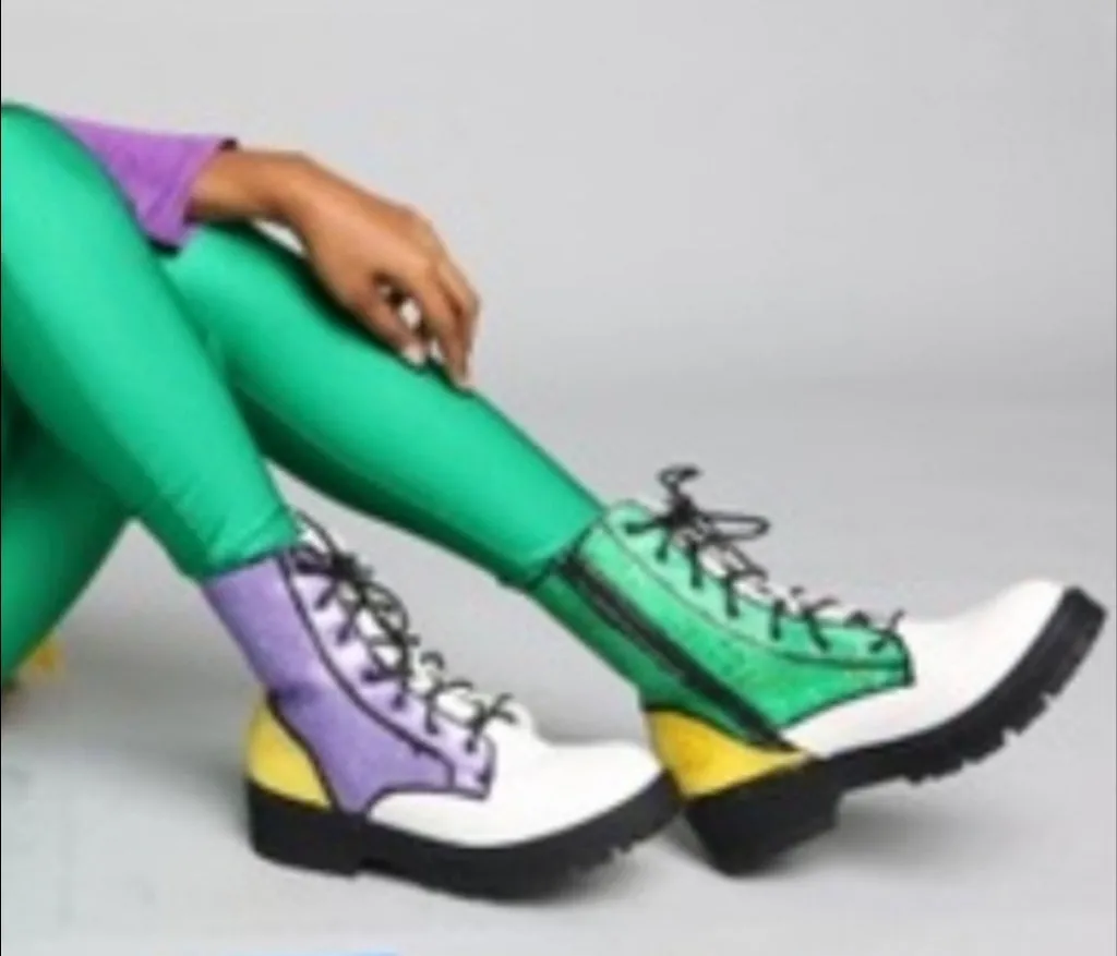 MARDI GRAS women boots