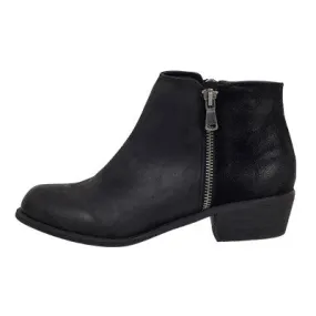 Roc Ciao Black Leather Black Suede Boots