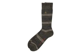 STRIPE ANDEAN ALPACA YARN SOCKS